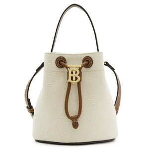 Burberry Bucket Tote Bag Shoulder MN DRAWSTRING
